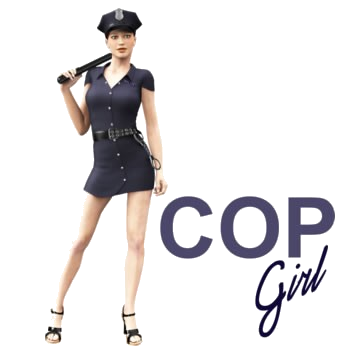 Cop girl Victoria - Cafepress.com