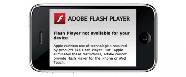 Flash iphone