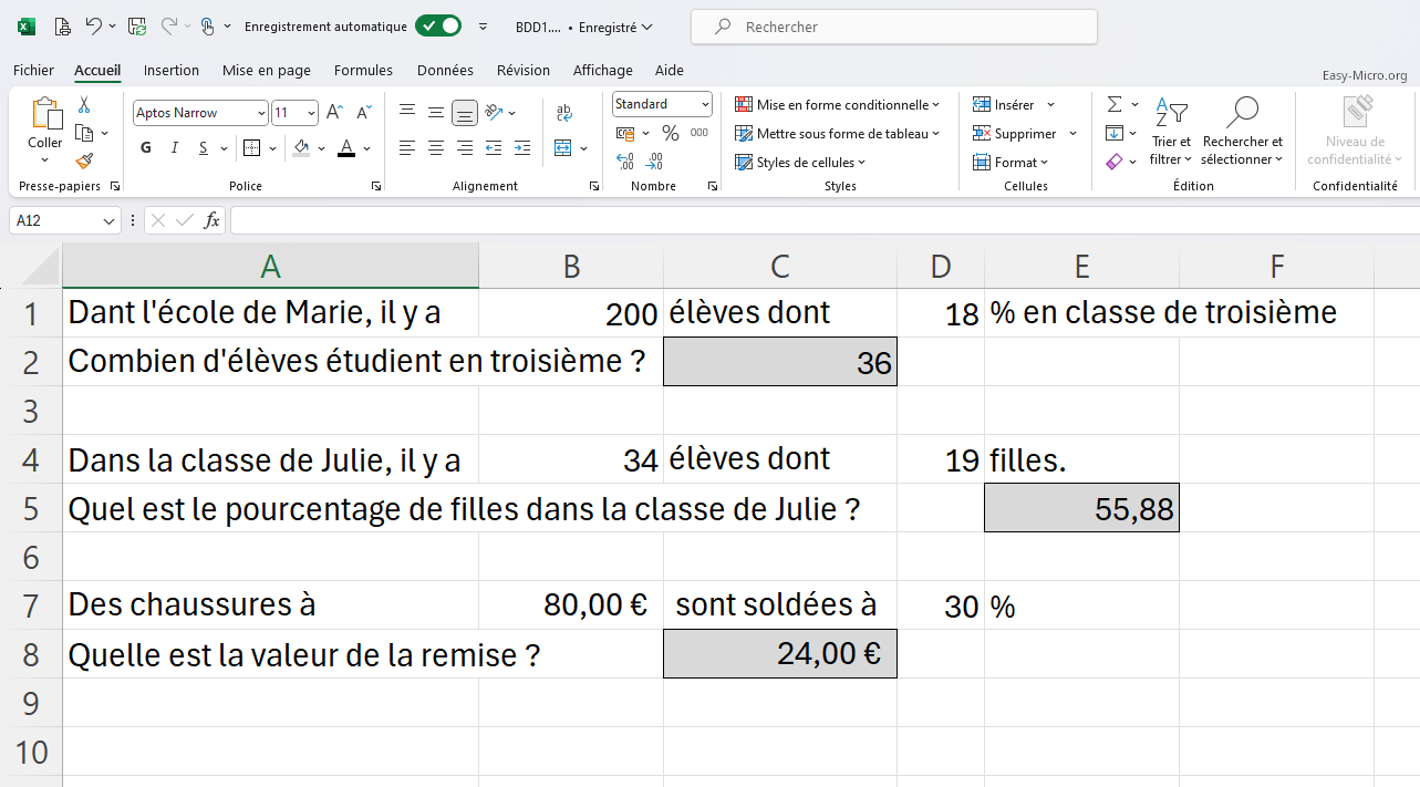 Microsoft Excel