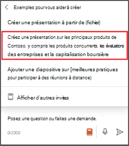 Copilot dans Powerpoint