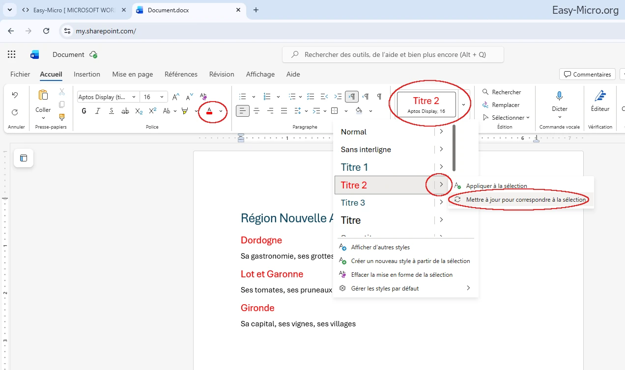 Microsoft Word on line