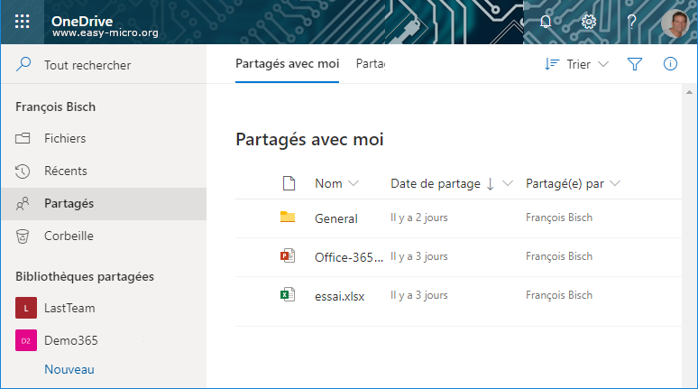 Onedrive Entreprise