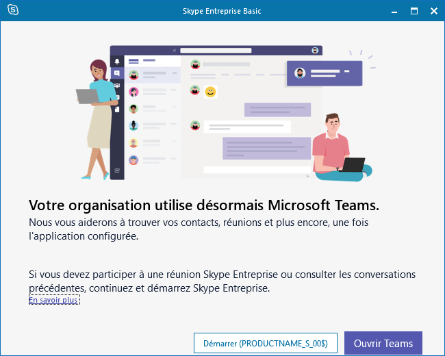 Skype Entreprise Basic