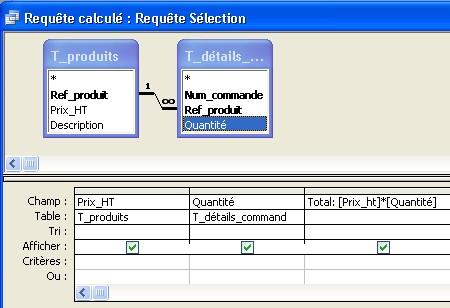 Requête Access