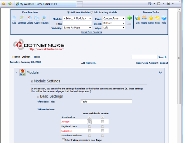 DotNetNuke