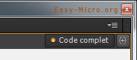 Editeur de code Edge Animate