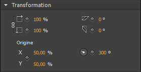 Panneau Transformation Edge Animate