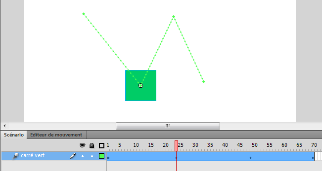 Interpolation normale Flash