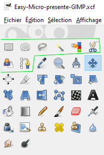 GIMP par Easy-Micro - Les outils de sélection